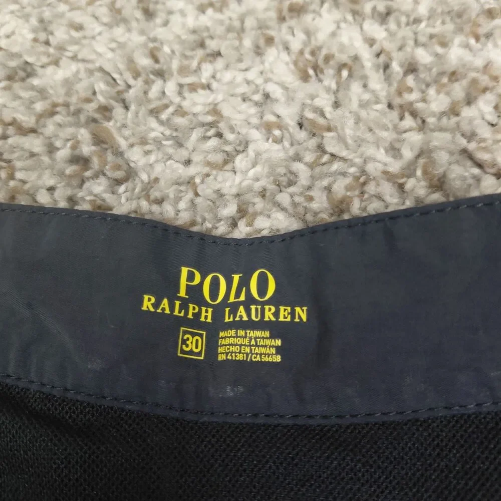 Polo Ralph Lauren Monaco Swim Trunks Men's Size 30 Black 5 75